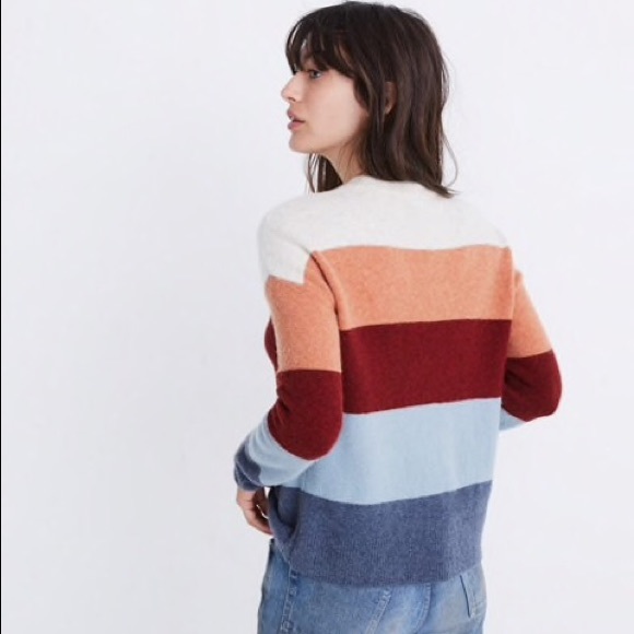 Crofton Striped Pullover Sweater in Coziest Yarn - Picture 4 of 8